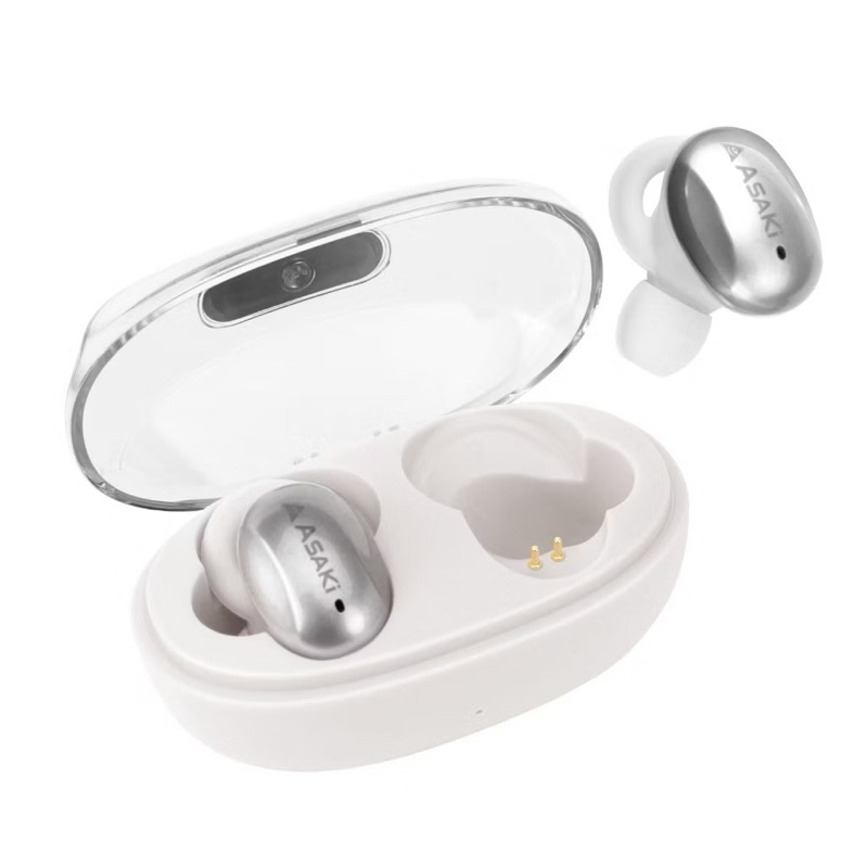 Asaki  Earphone  หูฟังไร้สาย หูฟังบลูทูธ เสียงดี เบสแน่น แบตอึด รุ่น AK-Buds Pro - รับประกัน 1ปี