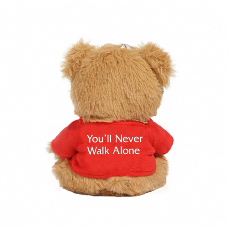 🏆พร้อมส่งไม่ต้องพรี🏆พวงกุญแจตุ๊กตาหมีลิเวอร์พูลลิขสิทธิ์แท้100% (LFC Official Licensed Product)