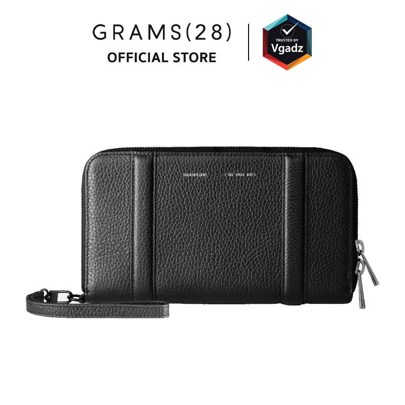 GRAMS(28) - กระเป๋าสตางค์ รุ่น 105 Essential Zip Wallet