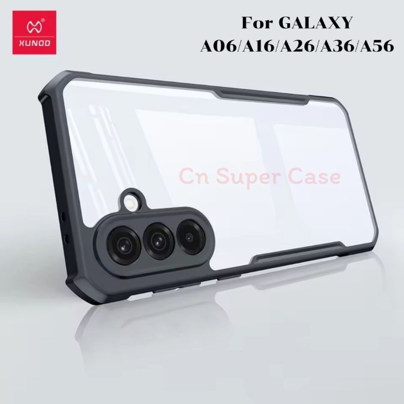 Xundd เคส Samsung A57/A37/A56 5G/A16 5G/A06 5G/A06/A36 5G/A26 เคสกันกระแทก คลุมกล้อง ขอบยาง TPU