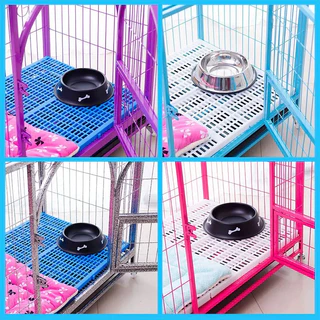 Petorldog แผ่นปูพื้นพลาสติก แผ่นพื้นพลาสติก รองรับน้ำหนักดี สำหรับสัตว์เลี้ยง