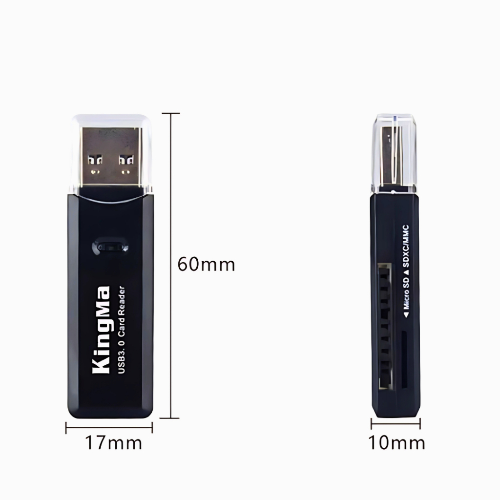 Kingma Card reader USB 3.0 for SD Card/MicroSD Card เครื่องอ่านการ์ด BMGP312+BMU004 (ประกันศูนย์) - รูปที่ 5