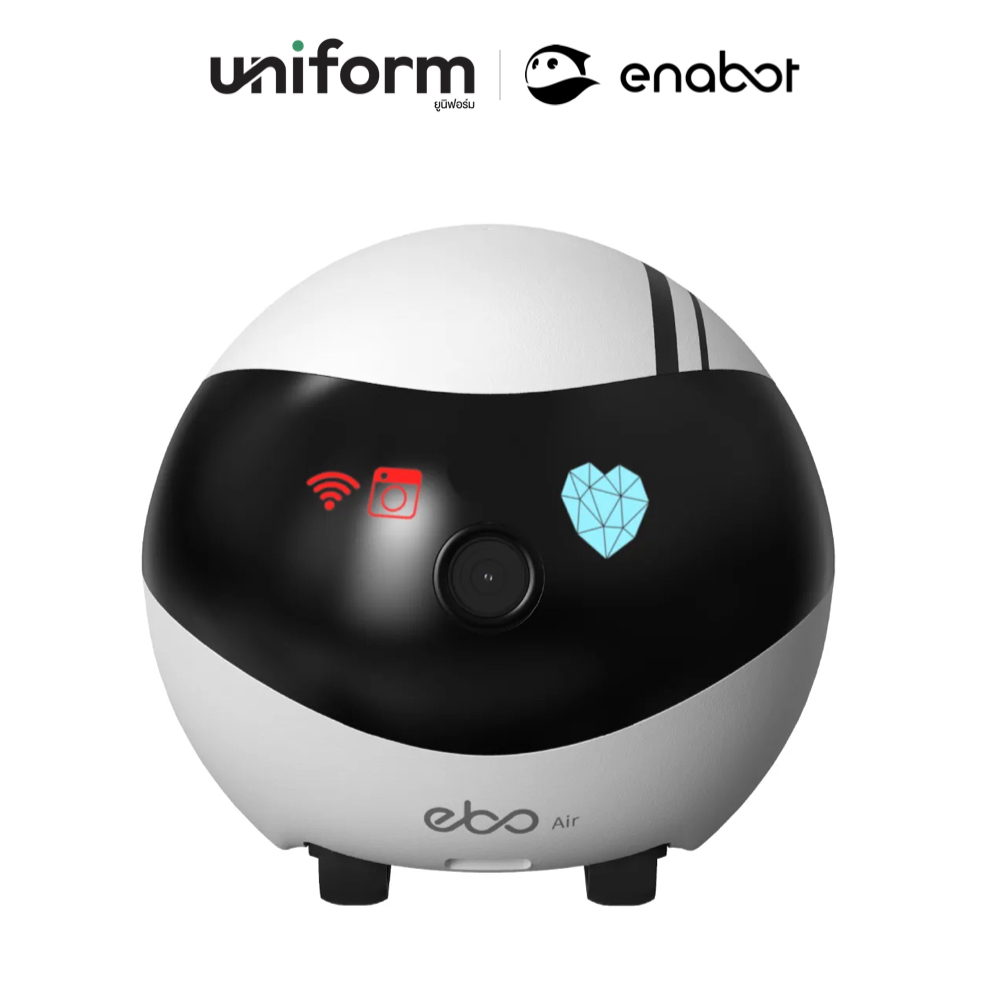 Enabot กล้องเคลื่อนที่ EBO AIR สำหรับการรักษาความปลอดภัยภายในบ้าน