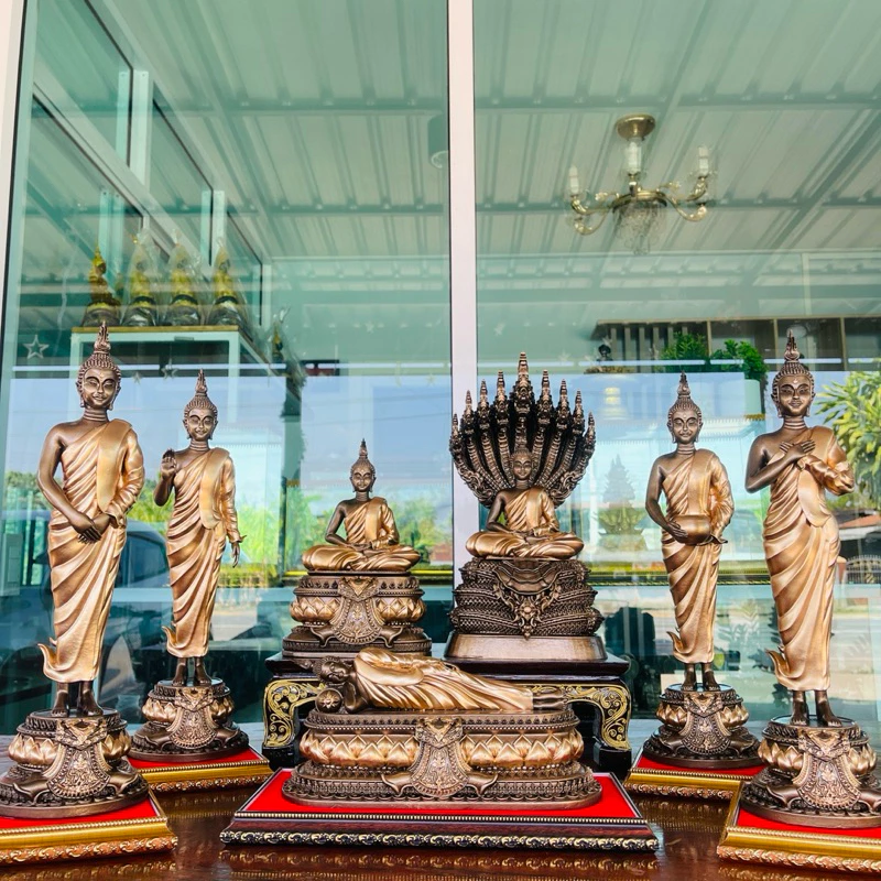 พระประจำวันเกิด แร่เหล็กน้ำพี้ หน้าตัก5นิ้ว (รุ่นใหญ่)แถมฟรีฐานรองพระ