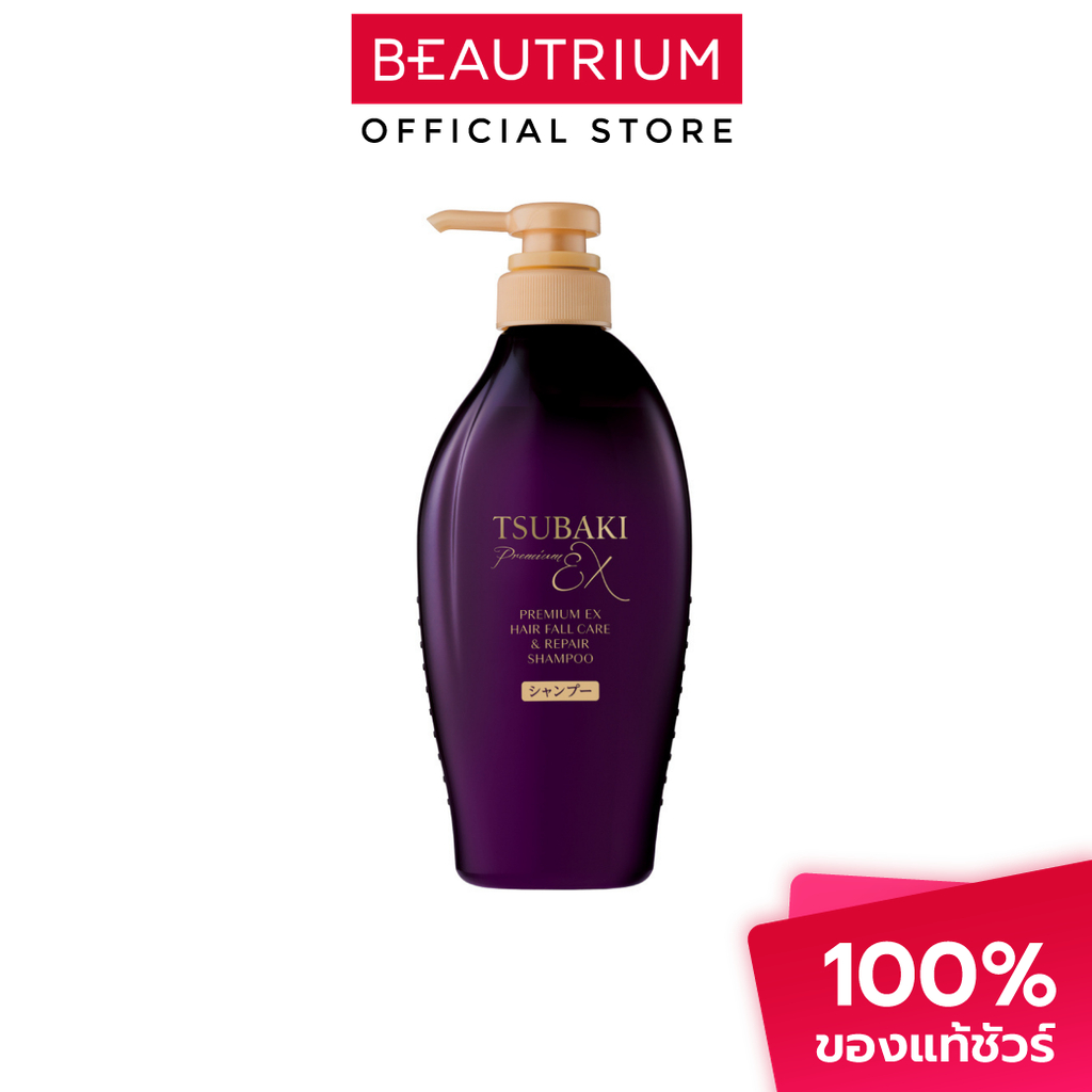 TSUBAKI Premium Ex Hair Fall Care & Repair Shampoo แชมพู 450ml