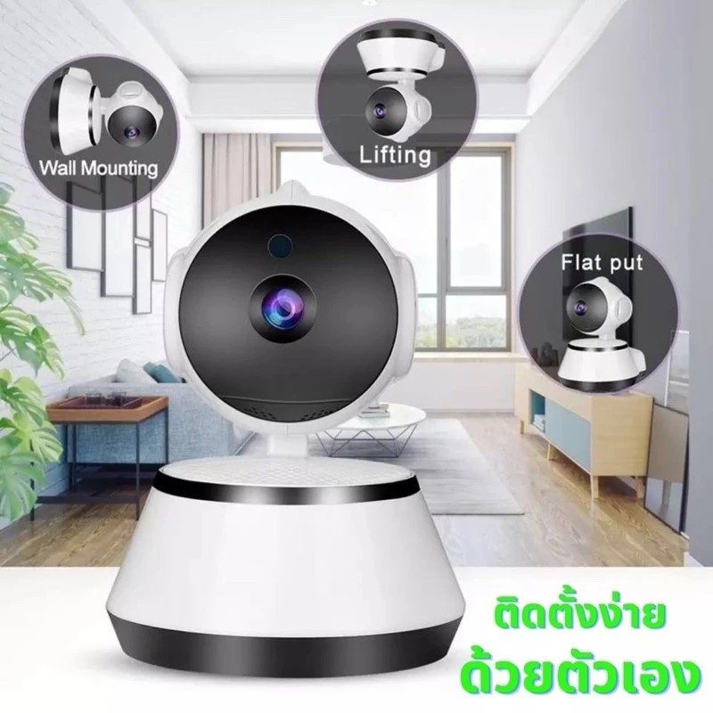 【ซื้อ 1 แถม 1 กล้องวงจร CCTV】Camera 4.0ล้านพิกเซลกล้องวงจรปิดไร้สาย Full HD กล้องวงจรปิด night vision การตรวจจับการเคลื