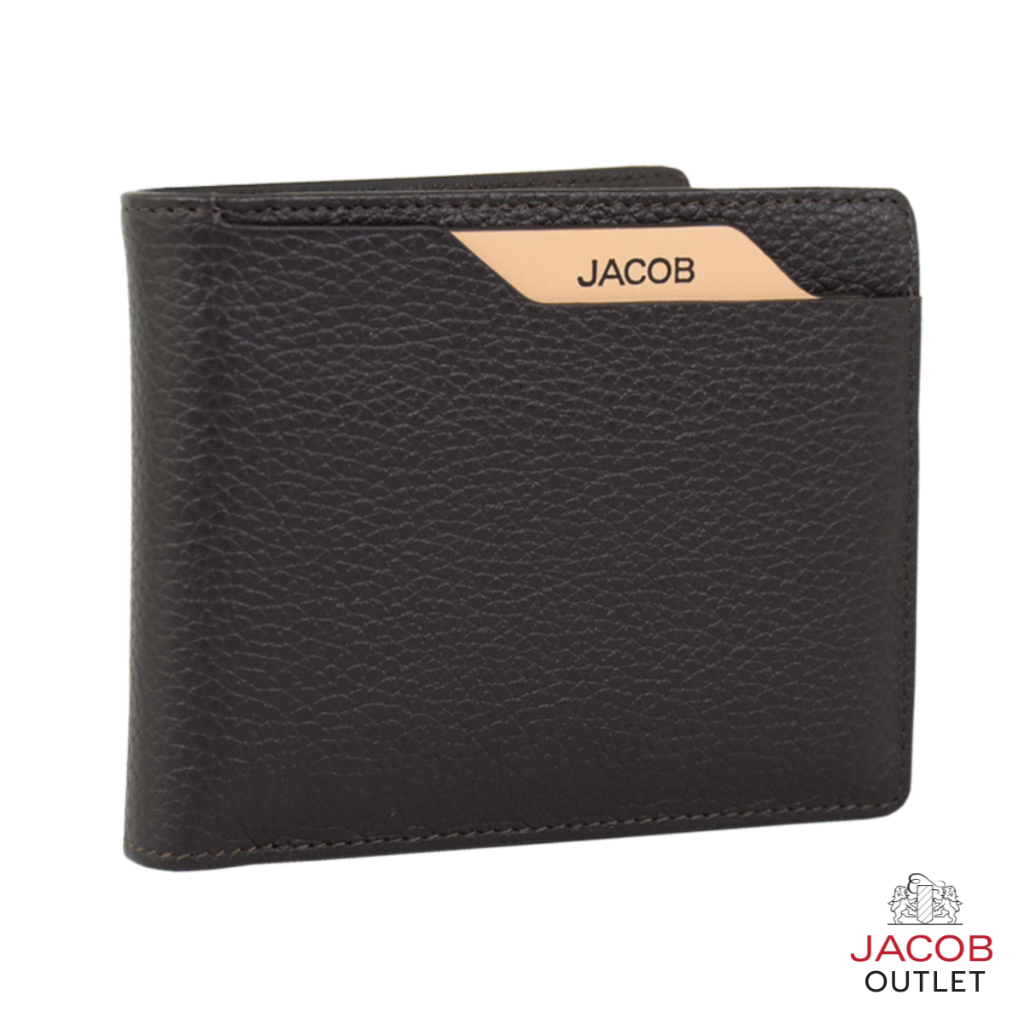 JACOB กระเป๋าสตางค์ชาย มีช่องเก็บ ID ถอดได้ - รุ่น 22543