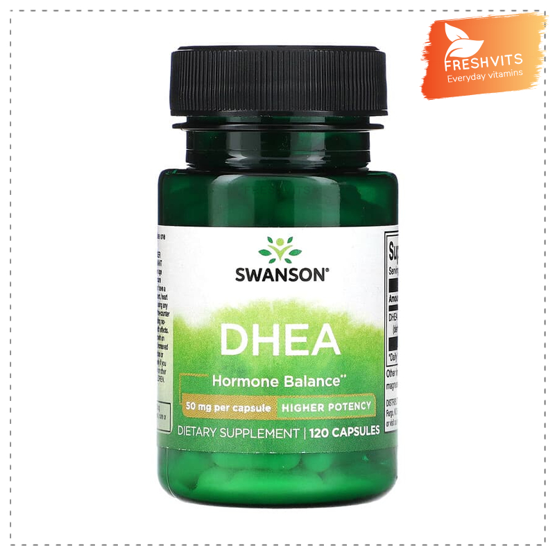 Swanson, DHEA, 50 mg , 120 Capsules