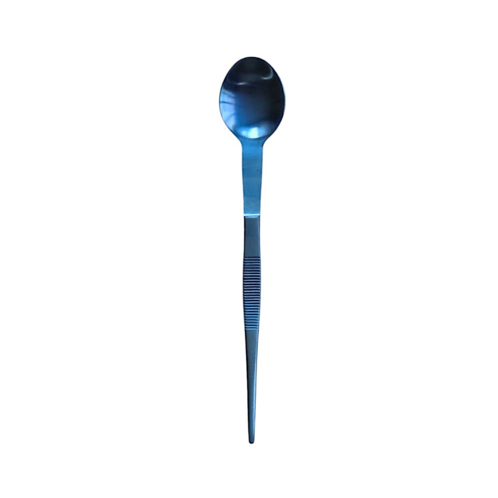 Spoon Tweezer Blue (19cm.) ที่คีบตกแต่งจาน 🍱🥗