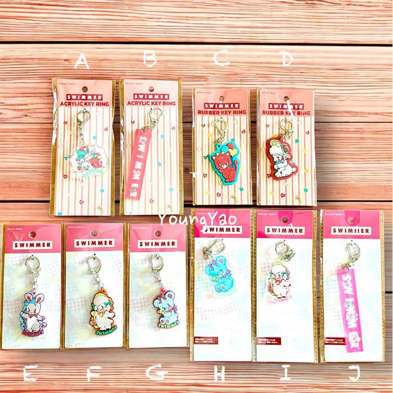 พวงกุญแจสุดน่ารัก แห่งค่าย Swimmer Japan