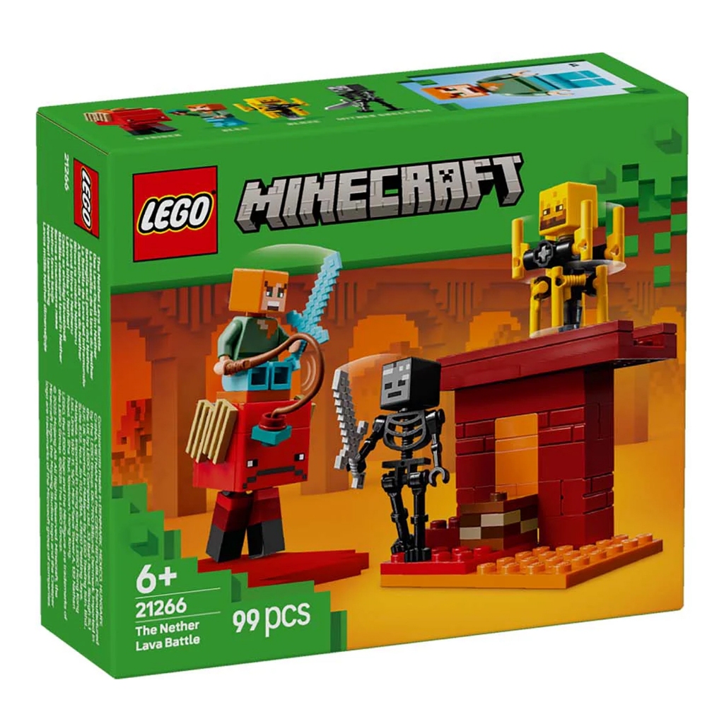 21266 : LEGO Minecraft The Nether Lava Battle