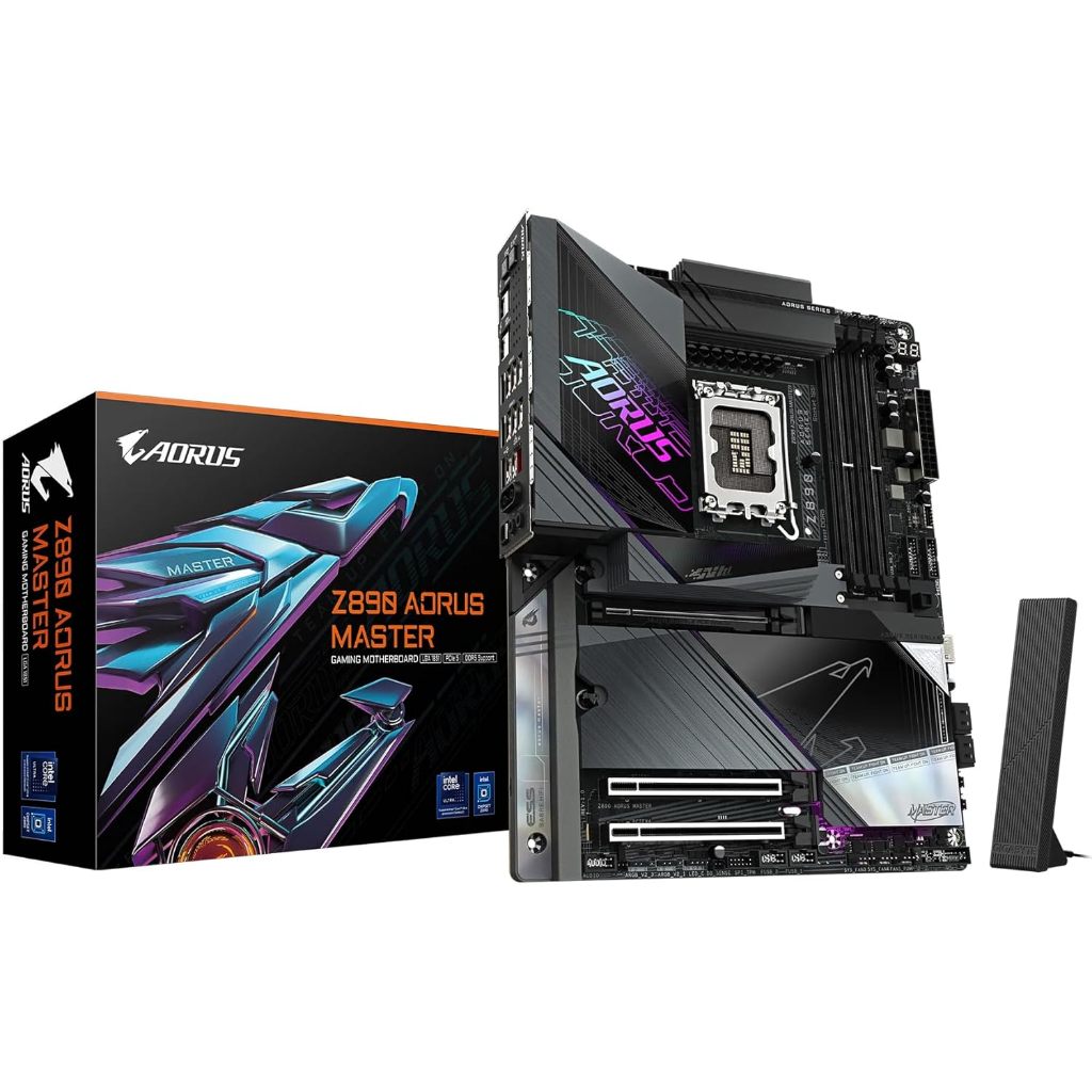 MAINBOARD (เมนบอร์ด) GIGABYTE Z890 AORUS MASTER (INTEL SOCKET 1851 DDR5 ATX)