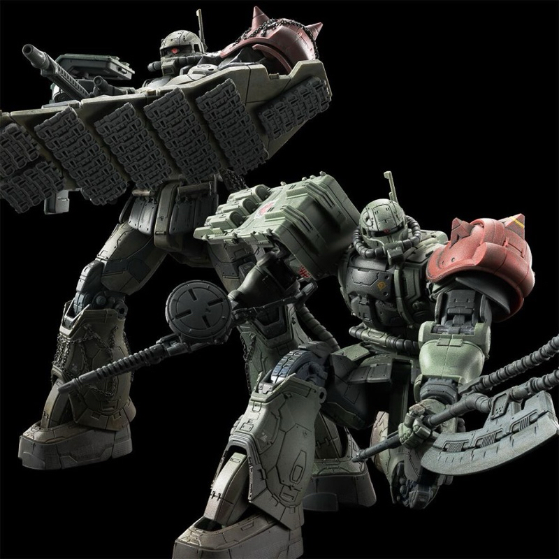 [พร้อมส่ง] HG Zaku Ⅱ F Type LeSean & Zaku Ⅱ (Unidentified Type) LeSean (Rfv)