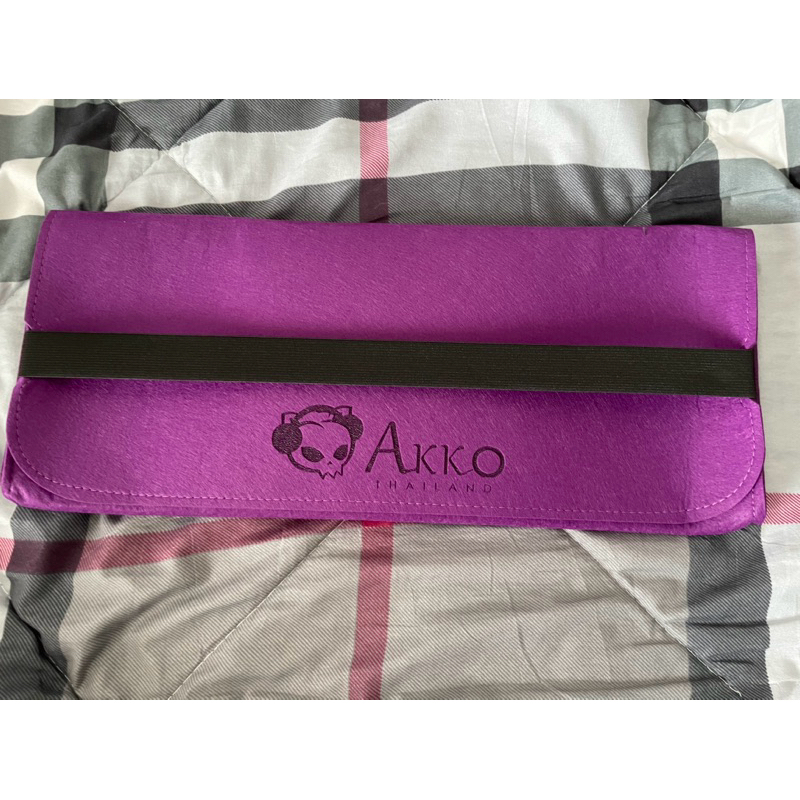 กระเป๋าใส่คีย์บอร์ด Akko 80% สีม่วง