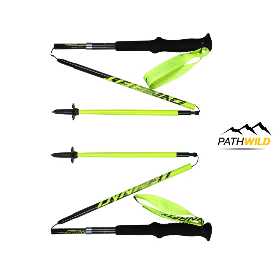 DYNAFIT VERT PRO POLE ไม้เท้าเดินป่า วัสดุคาร์บอนไฟเบอร์ เหมาะสำหรับวิ่งเทรล เดินtrek น้ำหนักเบา พับเก็บได้เล็ก