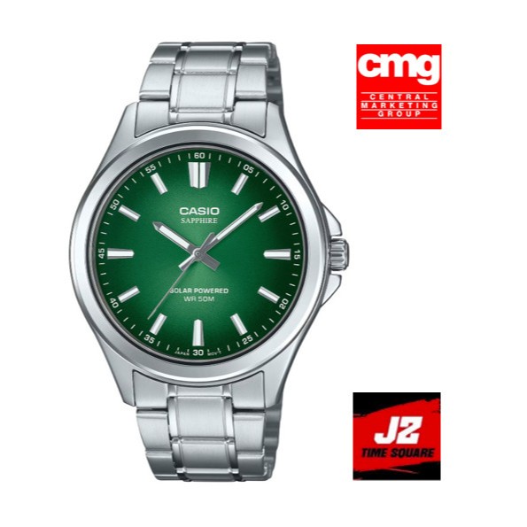 แท้แน่นอน 100% ออกใหม่ล่าสุด กับ CASIO MTS-RS100D-3AVDF อุปกรณ์ครบทุกอย่างพร้อมใบรับประกัน CMG