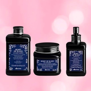 DAVINES HEART OF GLASS แชมพู ครีมนวดผม เซรั่ม 150 250 ML. สำ…