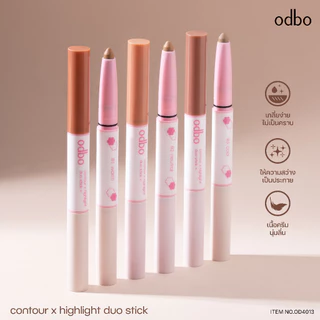 ถูก/แท้/มีไลฟ์ คอนทัวร์ ไฮไลท์ ODBO Contour X Highlight Duo Stick โอดีบีโอ แบบแท่ง คอนทัวร์ ไฮไลท์ หน้ามีมิติ เกลี่ยง่าย