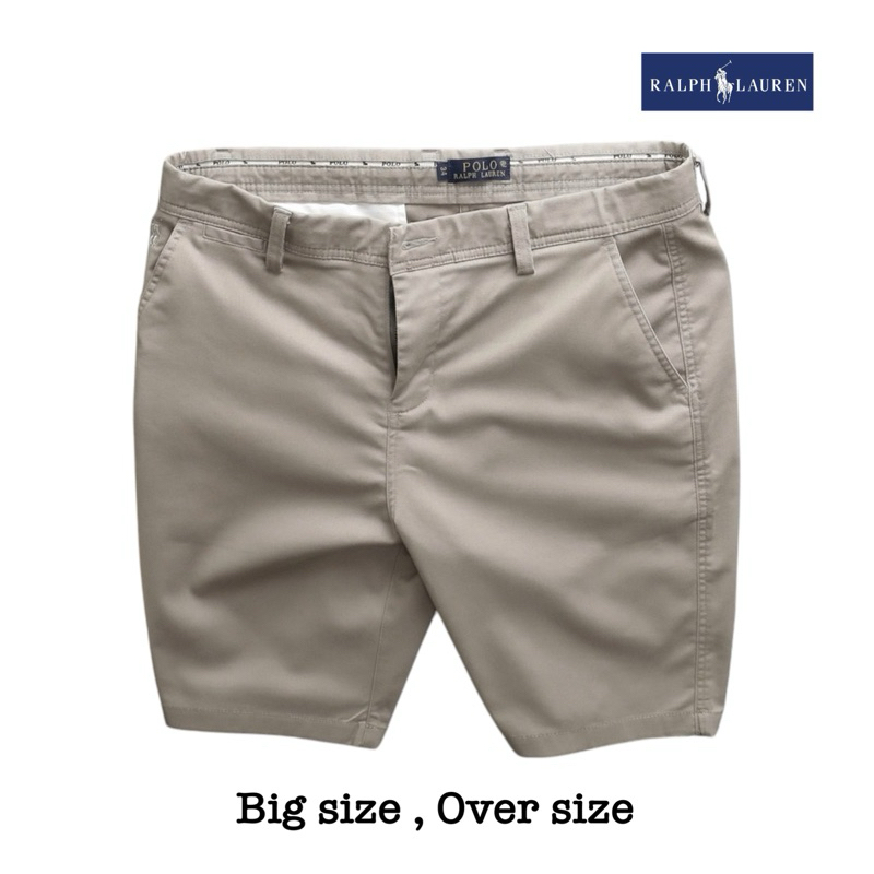 P O LO Big size Over size ( new arrival ) กางเกงขาสั้นผู้ชายผ้าชิโน่