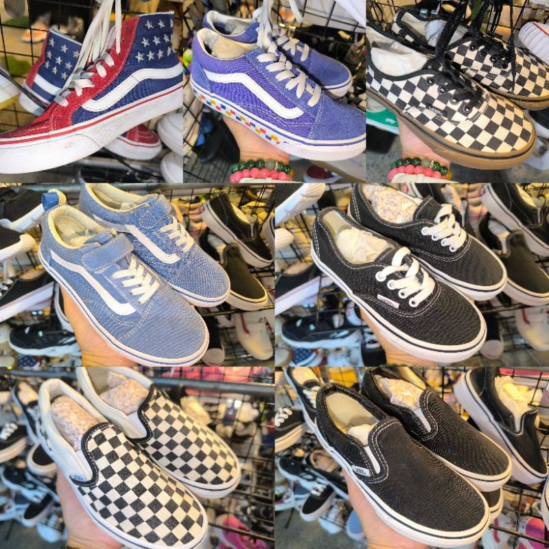 รองเท้าเด็ก Vans มือสอง เฉพาะ Live รหัส V01-V20