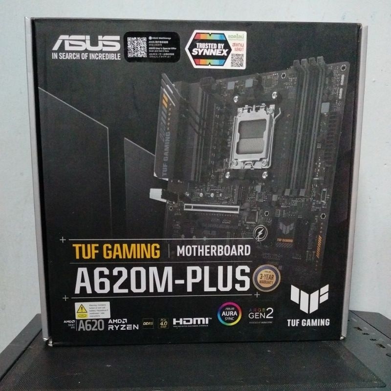 MB TUF GAMING A620M-PLUS มือ1ประกันไทย