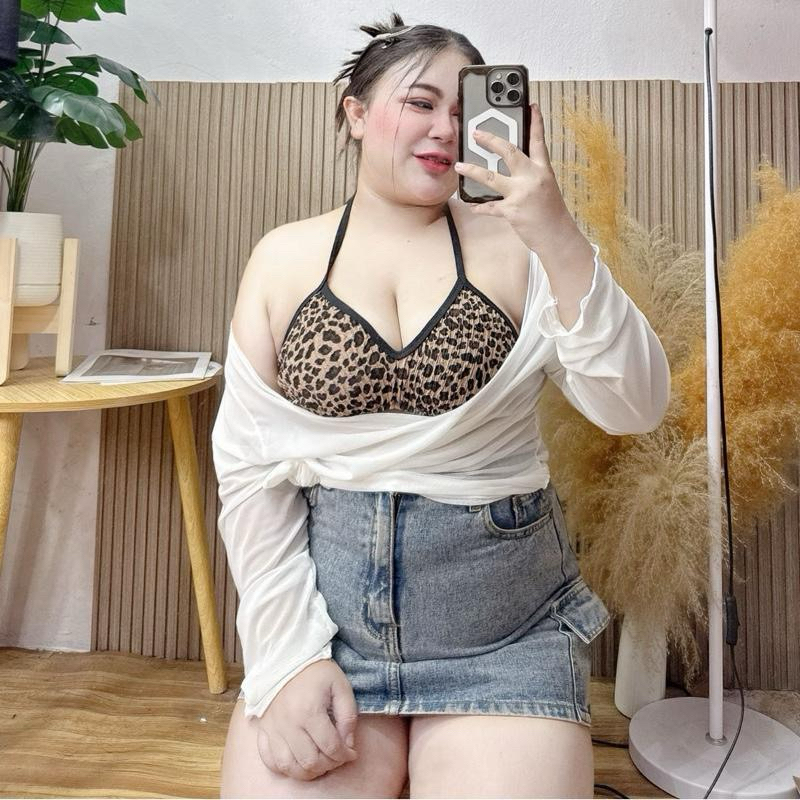 B27 เสื้อบิกีนี่ผูกหลัง กับเสื้อคลุมแขนยาว  อก 30-50+