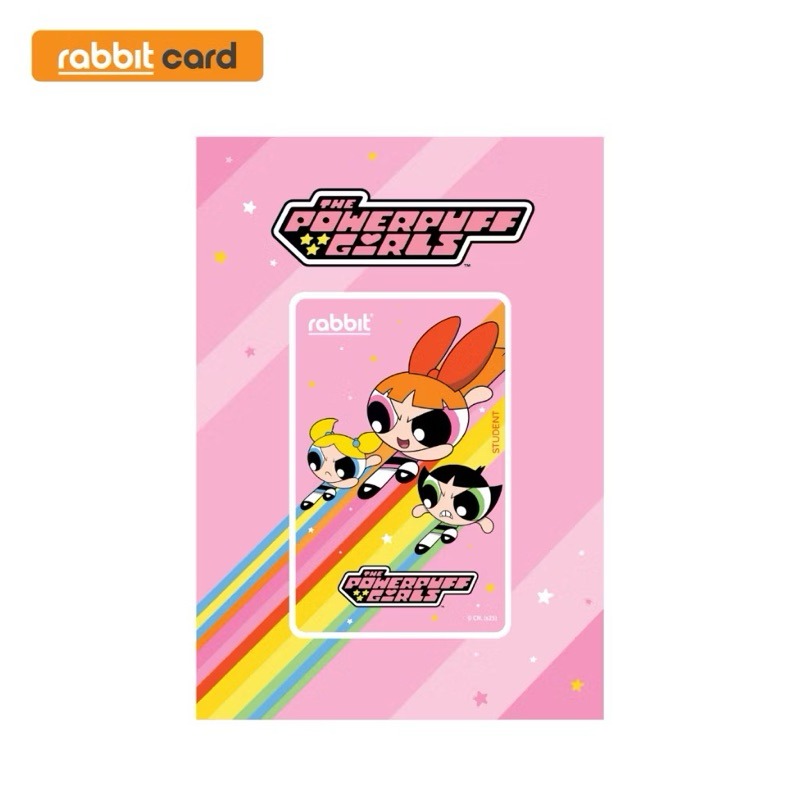 พร้อมส่ง - บัตรแรบบิท The Powerpuff Girls Limited Collection