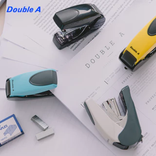 เครื่องเย็บกระดาษเบาแรงกด Double A เครื่องเย็บกระดาษเบอร์ 10 รุ่นเบาแรงกด แถมฟรี ลูกแม็ก 1 กล่อง