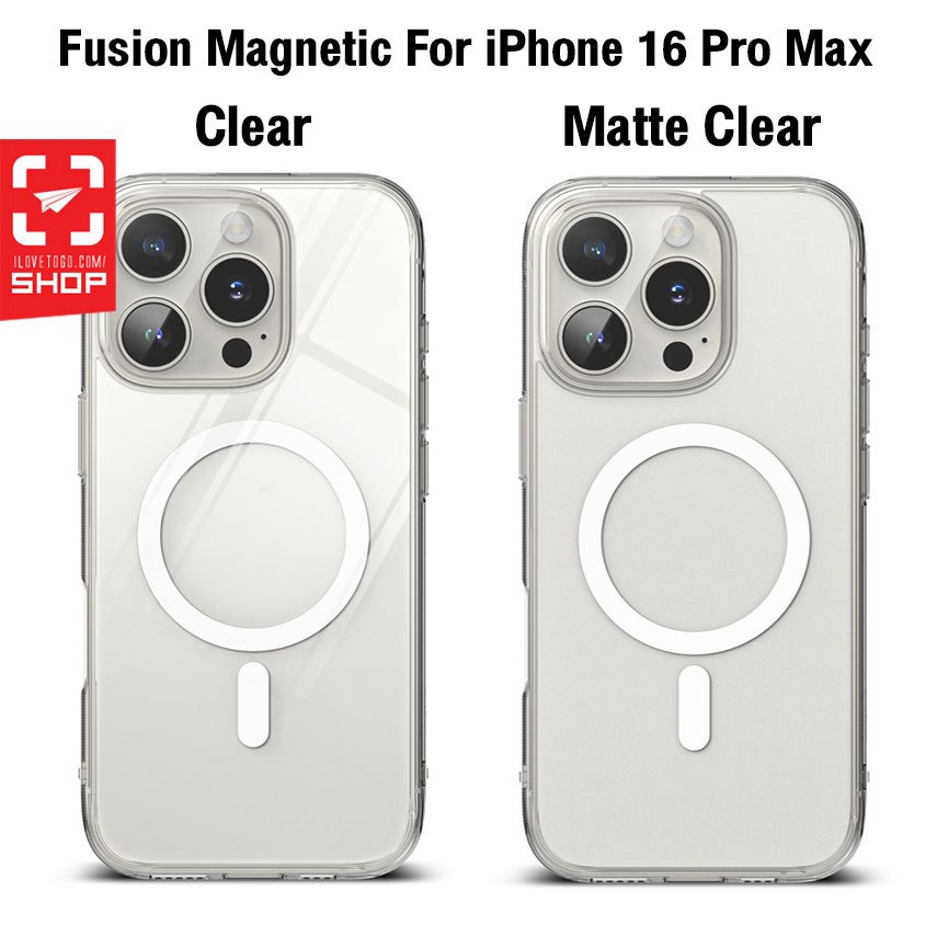เคสมือถือ Ringke - Fusion Magnetic For lPhone 16 Pr0 Max