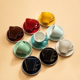 Loveramics ชุดแก้วกาแฟเซรามิค รุ่น Tulip Set (Cup & Saucer)