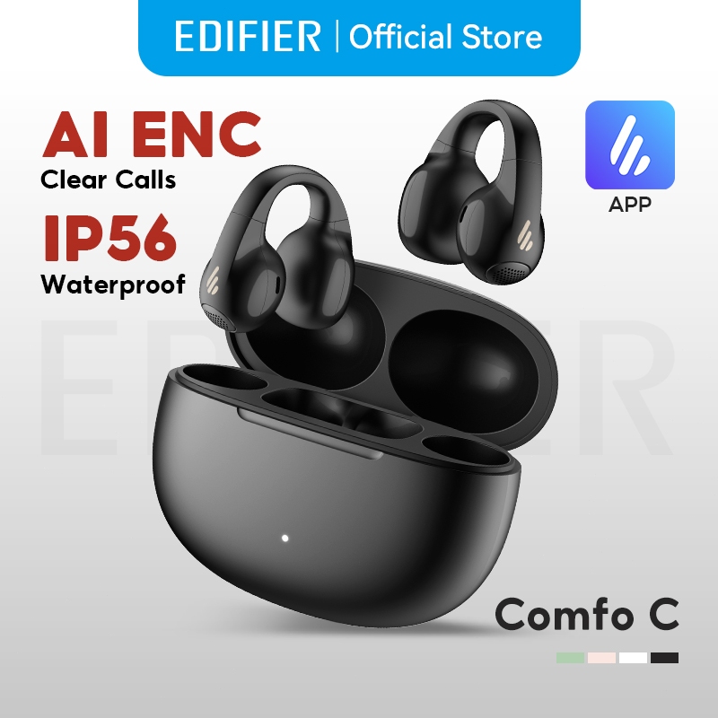 EDIFIER Comfo C หูฟังไร้สายแบบ True Wireless บลูทูธ V5.4，IP56，เล่นได้นาน 28hrs