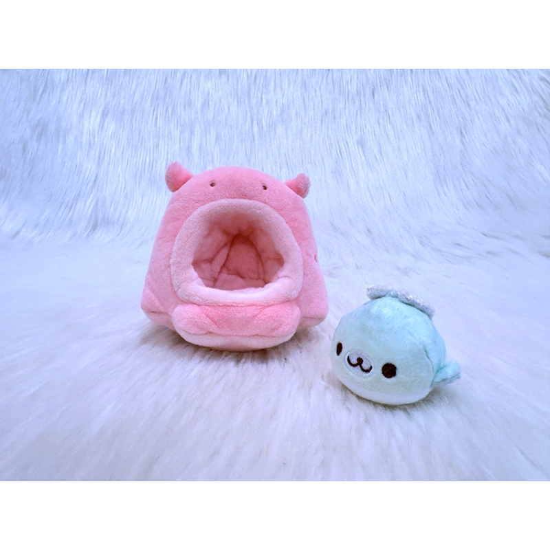 Mamegoma Very Rare หายากมากกก San-X Mamegoma and Mendako house มาเมโกมะ แมวน้ำ ตุ๊กตาแมวน้ำ