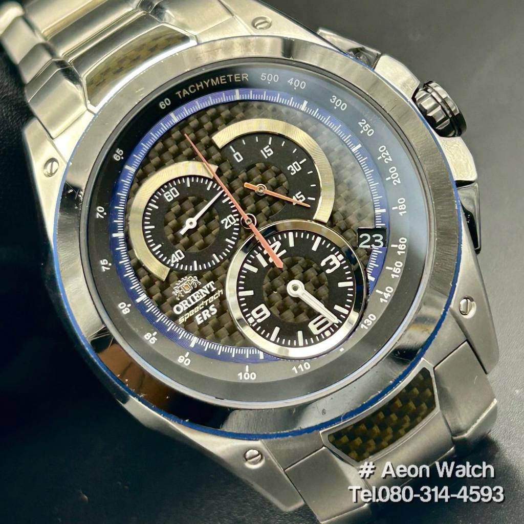 Orient Speed Tech ERS Chronograph Rare Made in Japan  รุ่น KT00-D0-B
