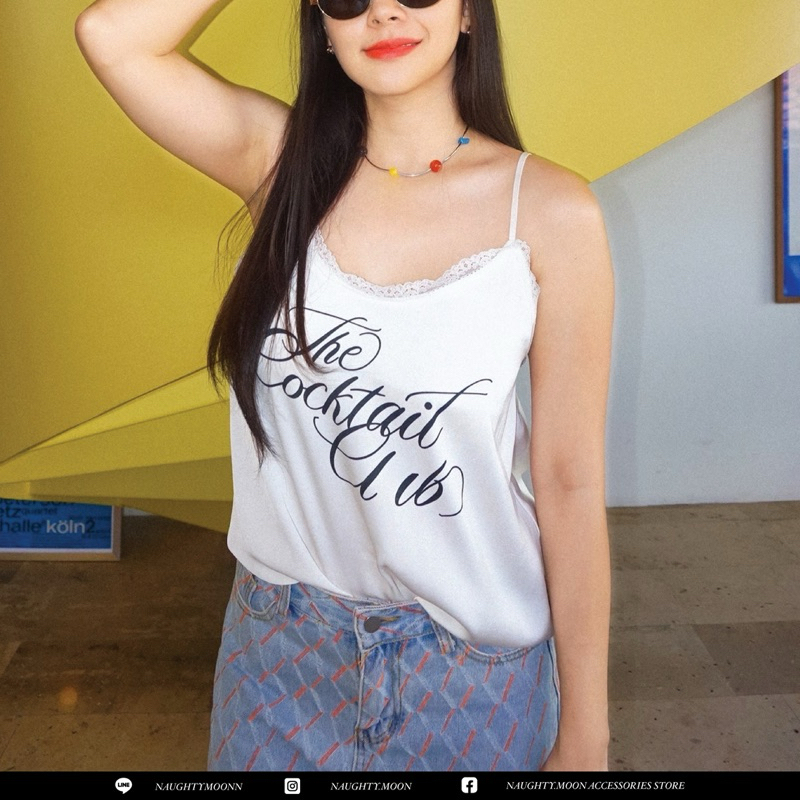 stone Necklace พร้อมส่งในไทย