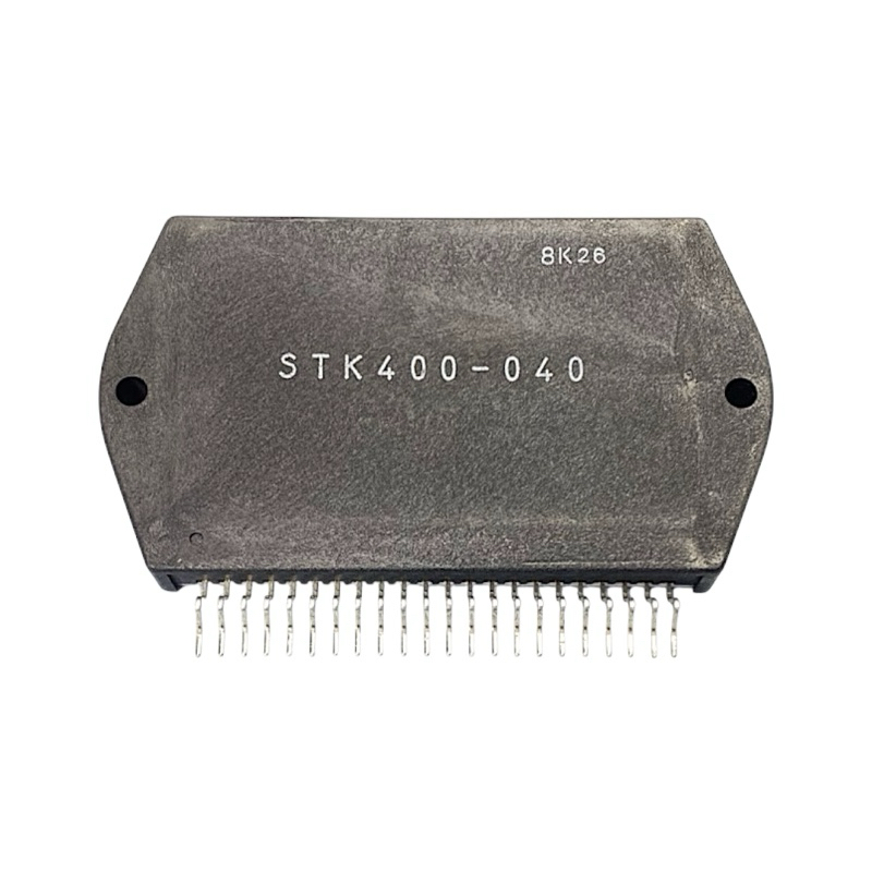 STK400-040 โมดูลขยายเสียง AUDIO POWER Amplifier AF (25W x3) Integrated Circuit SANYO JAPAN