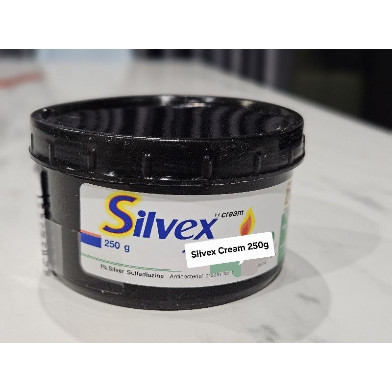 ซิลเวกครีม Silvex Cream 250g ครีมปฐมพยาบาล ไฟไหม้