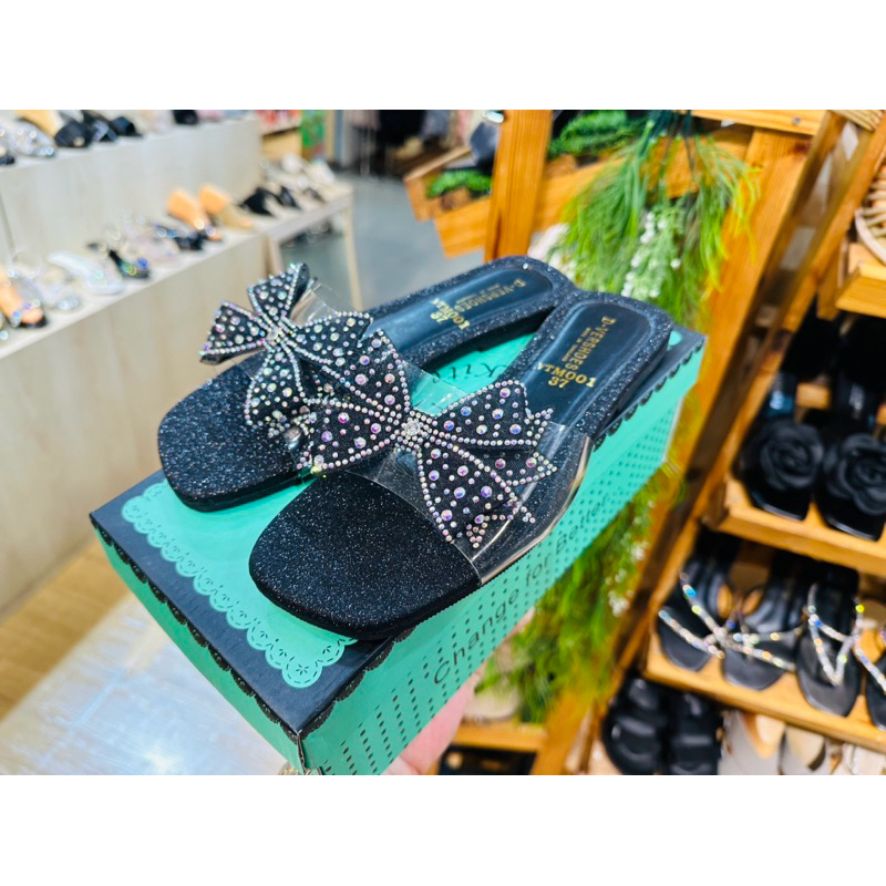 Shoes8888 Thailand รองเท้าแตะโบว์ ไซล์36-41