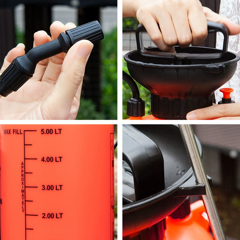 MUSCLE COW ถังพ่นยา พร้อมสายฉีด ก้านสเตนเลส ถังพ่นยา 2ลิตร 5ลิตร 8ลิตร แอลกอฮอล์ กระบอกพ่นยา กระบอกฉีดน้ำแรงดัน เครื่องพ - รูปที่ 5