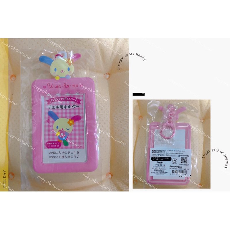 (พร้อมส่ง)💥 Pass Case & Frame Photo USAHANA✨ ซองใส่บัตร การ์ด กระตุ่ยอุซาฮานะ 💕 ของแท้ 💯