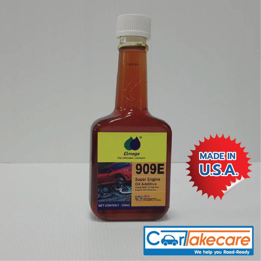 หัวเชื้อน้ำมันเครื่อง โอเมก้า OMEGA 909E SUPER ENGINE OIL ADDITIVE – Cartakecare