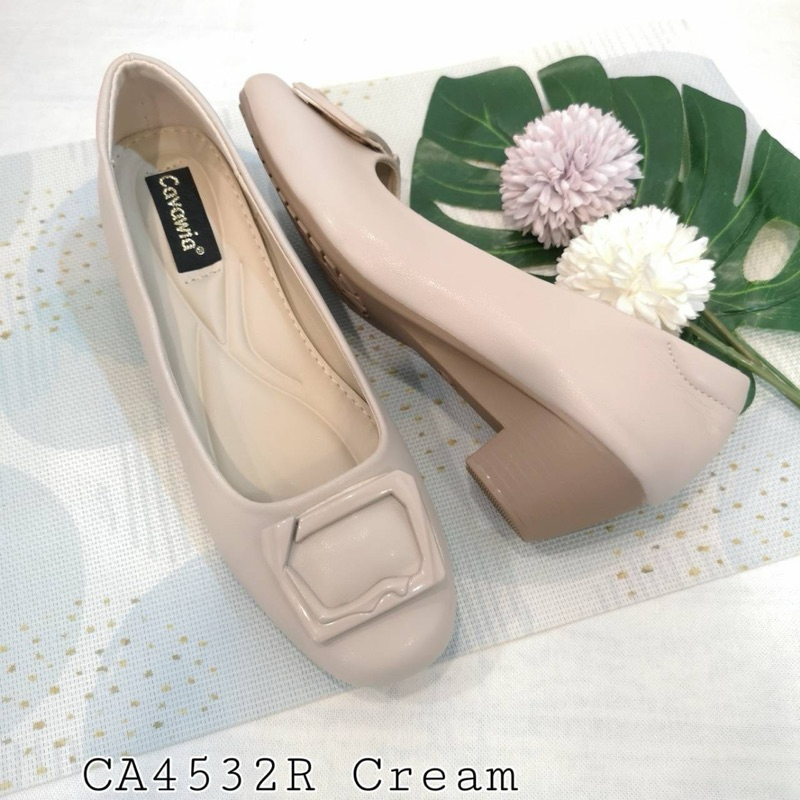 ยี่ห้อ  cawavia รองเท้าคัทชูพื้นสูงประมาณ  1.5นิ้วทักแชทก่อนสั่งนะคะ #cawavia