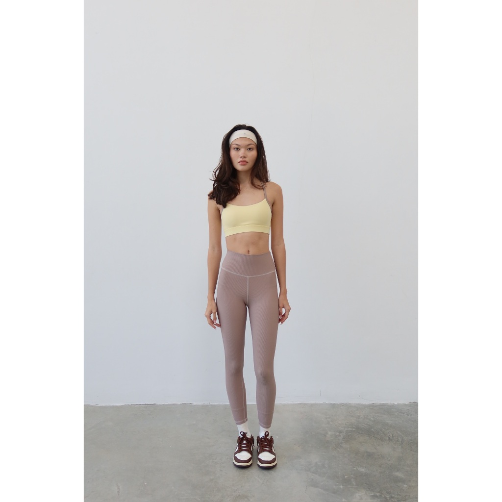 FatcryingClub - Ribbed Comfy high-rise pants