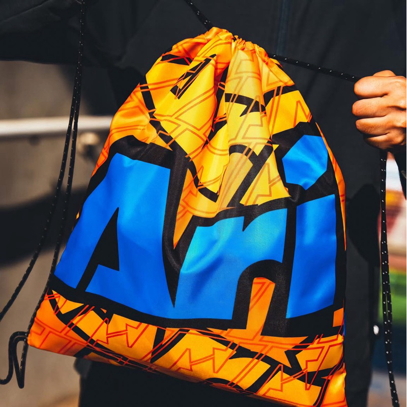 กระเป๋าสะพายหลังแบบเชือกรูด อาริ ARI ESSENTIAL GYMSACK สีดำ สีชมพู สีส้ม สีกรม ของแท้