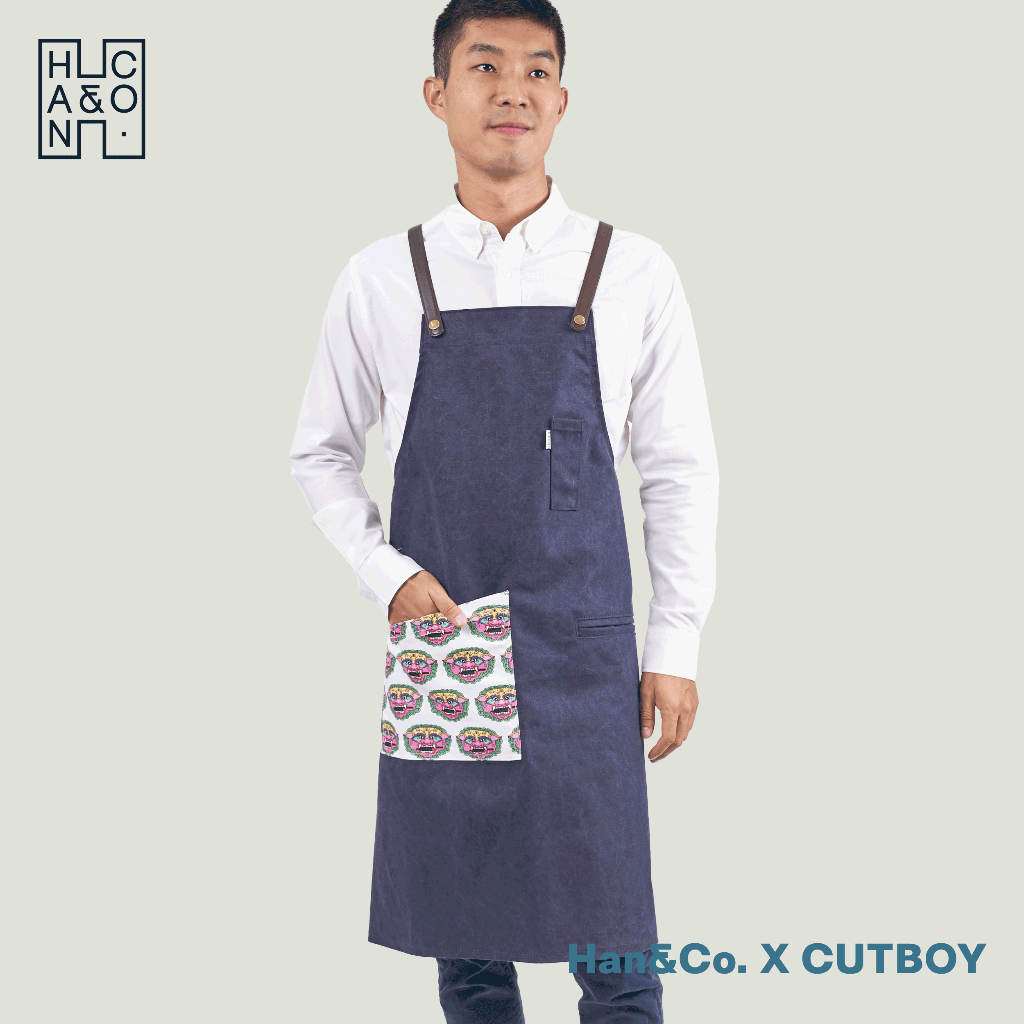 Han&Co. X CUTBOY ผ้ากันเปื้อนรุ่น Han&Co. X CUTBOY