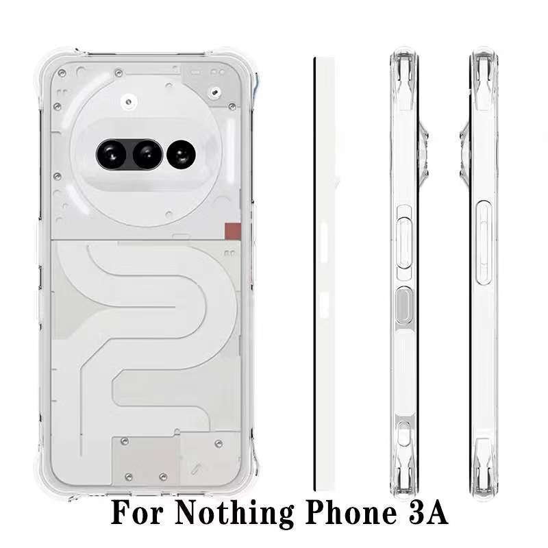 Nothing Phone 3A/Nothing Phone 3A Pro(ส่งในไทย)เคสTPUใสกันกระแทกแบบคลุมกล้องNothing Phone(3a)/Nothin