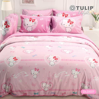 TULIP Delight Charmmy Kitty DLD037 ชาร์มมี่คิตตี้ ลิขสิทธิ์แท้ Sanrio ซานริโอ ชุดผ้าปูที่นอน ผ้านวม พิมพ์ดิจิตอล