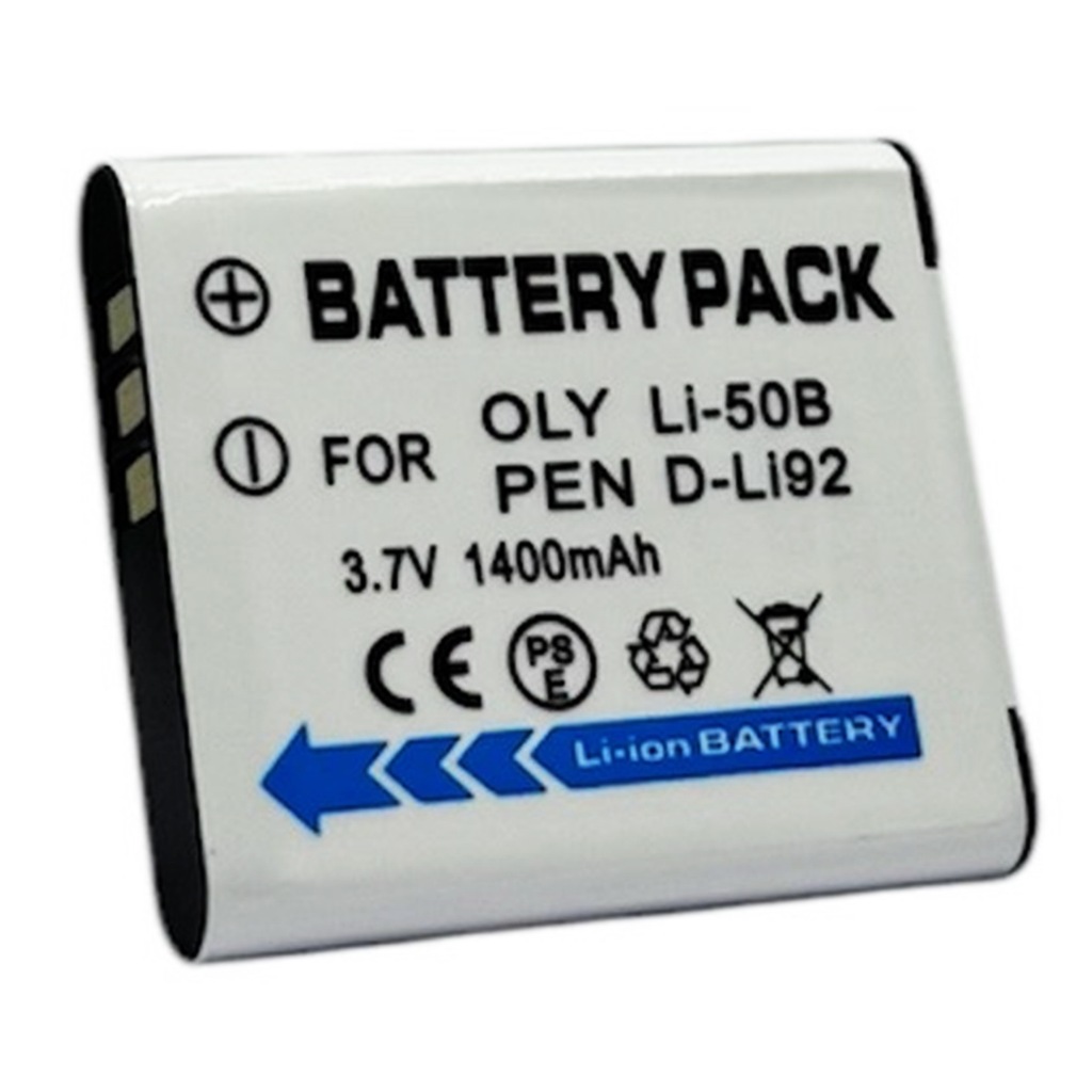 LI-50B \ LI50B Camera Battery for OLYMPUS 810UZ,Stylus 1030,Tough TG-870 iHS,VR-370,SP810,X-Z1,X-Z10,SZ15,SZ-20