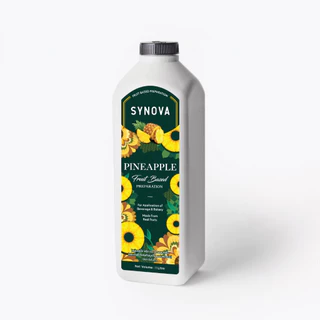 น้ำผลไม้เข้มข้น SYNOVA : ซอสสับปะรดเข้มข้น Pineapple Fruit Based Preparation (Btl-1 L.)