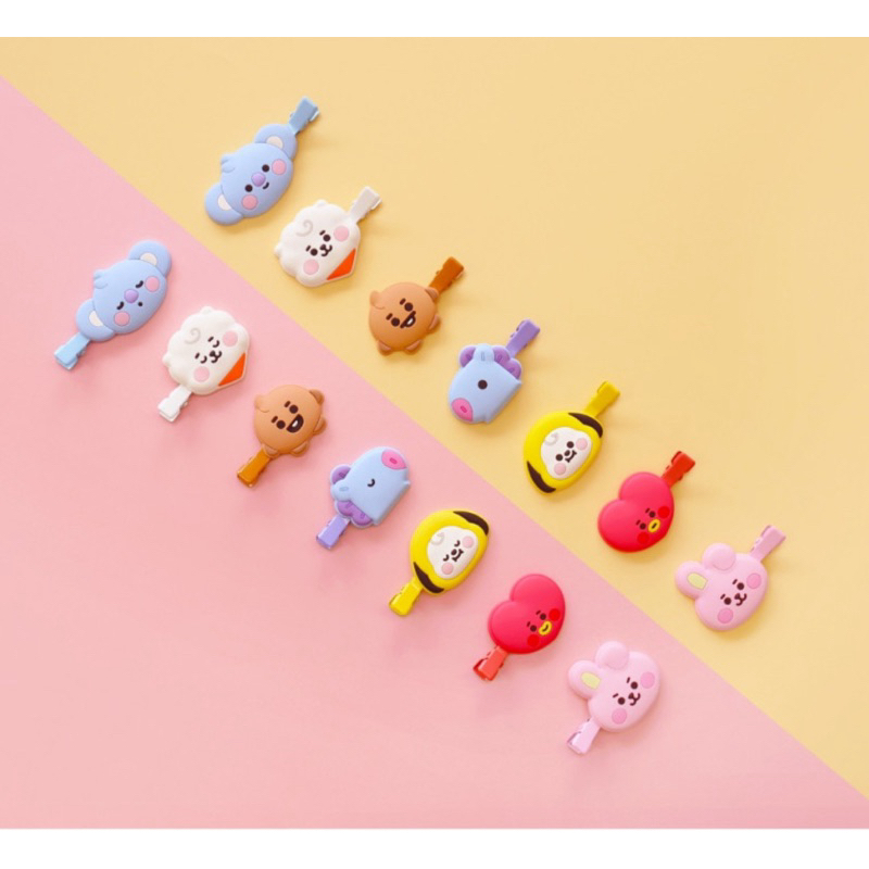 ❗️พร้อมส่ง BT21 Hair Clip (กิ๊บ)