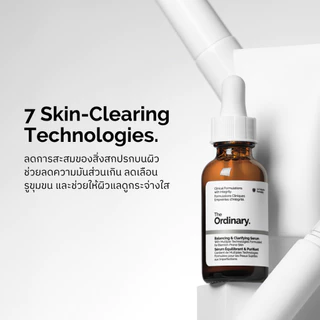 The Ordinary Balancing & Clarifying Serum - 30mL | เซรั่มลดเลือนรูขุมขน ลดความมันส่วนเกิน ผิวเรียบเนียน กระจ่างใส